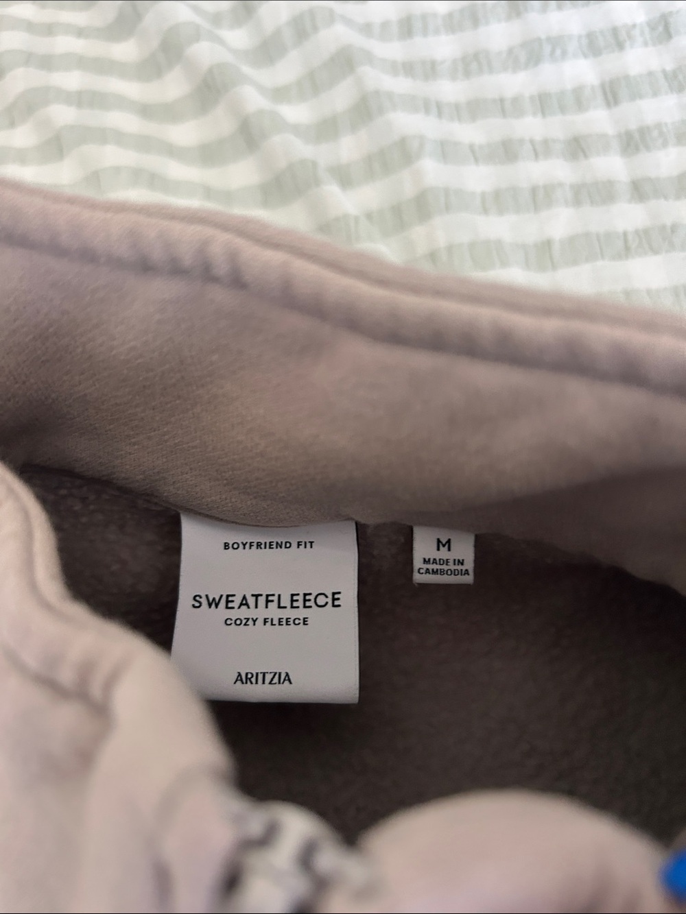 Aritzia Boyfriend Quarter Zip - Picture 2 of 5